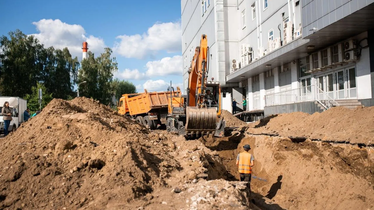 В Люберцах приступили к ремонту участка теплосети протяженностью более 260 м