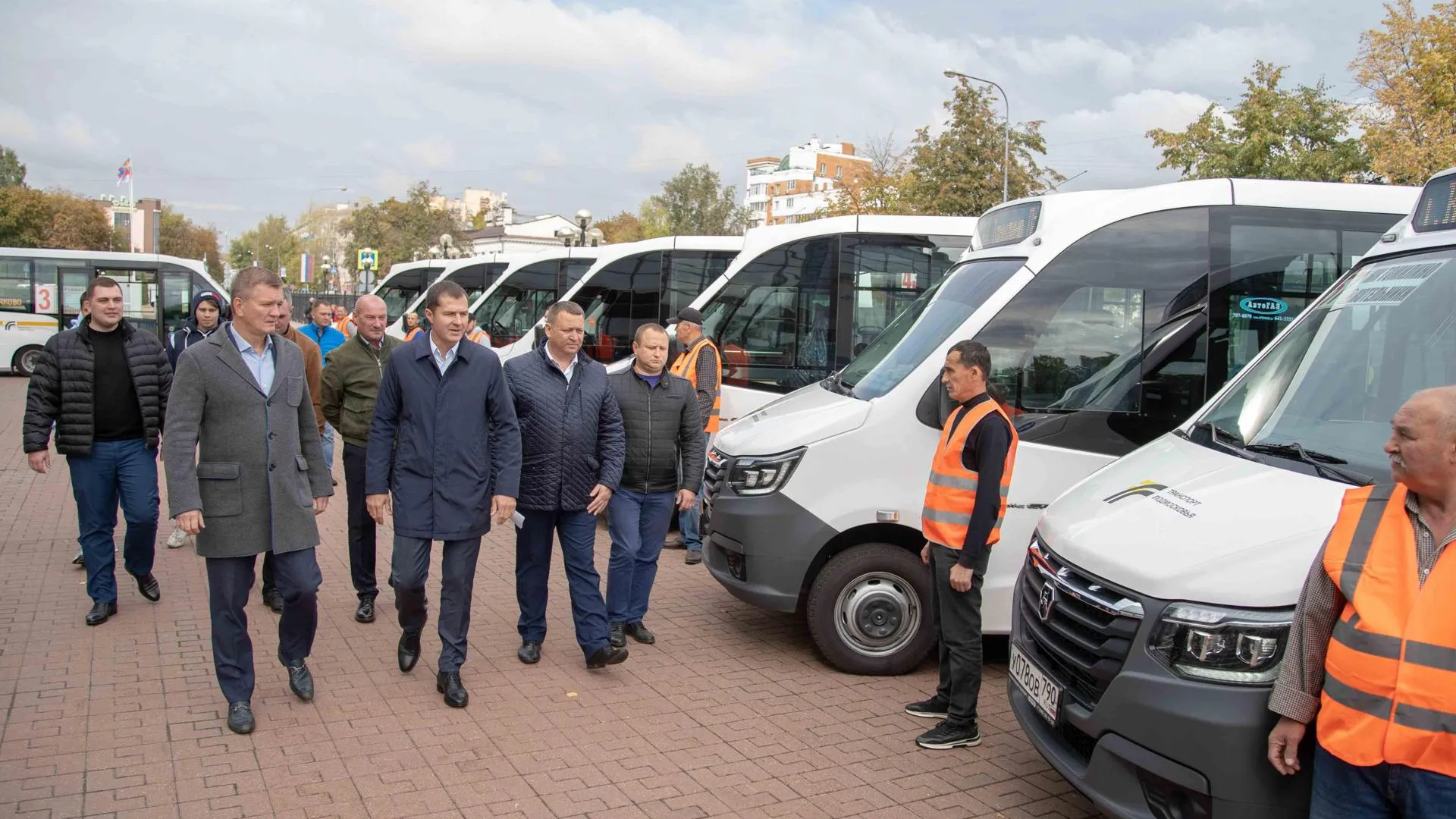8 новых автобусов вышли на маршруты общественного транспорта в Люберцах