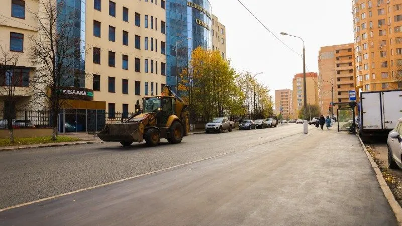 760 м дороги отремонтировали на Ашхабадской улице Реутова