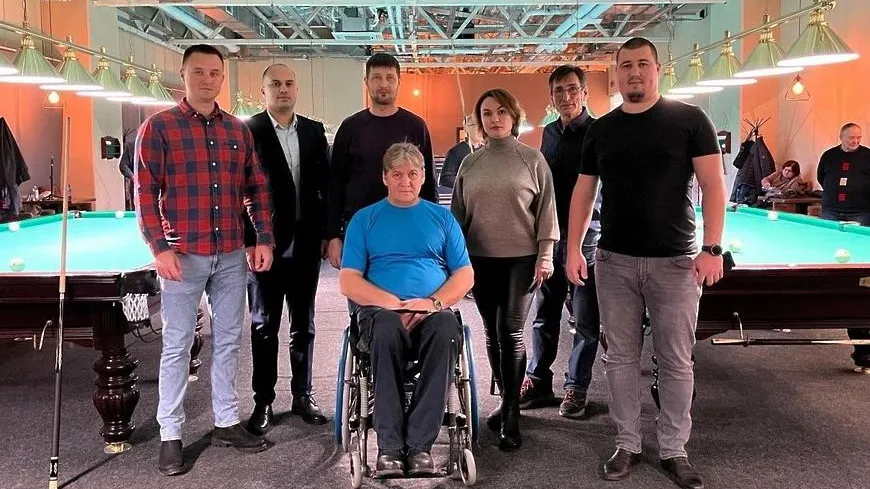 В Подмосковье провели турнир по бильярду среди инвалидов