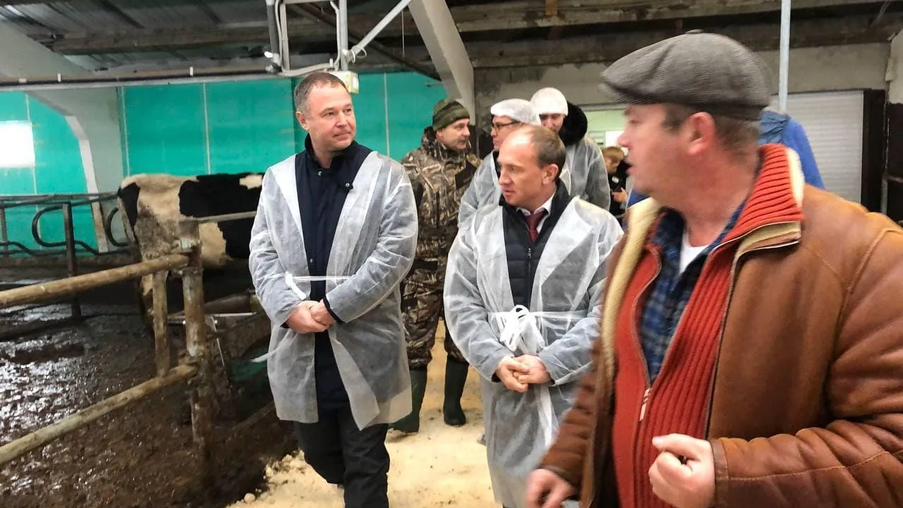 Фермер реконструировал коровник в Шаховской на средства гранта от властей Подмосковья