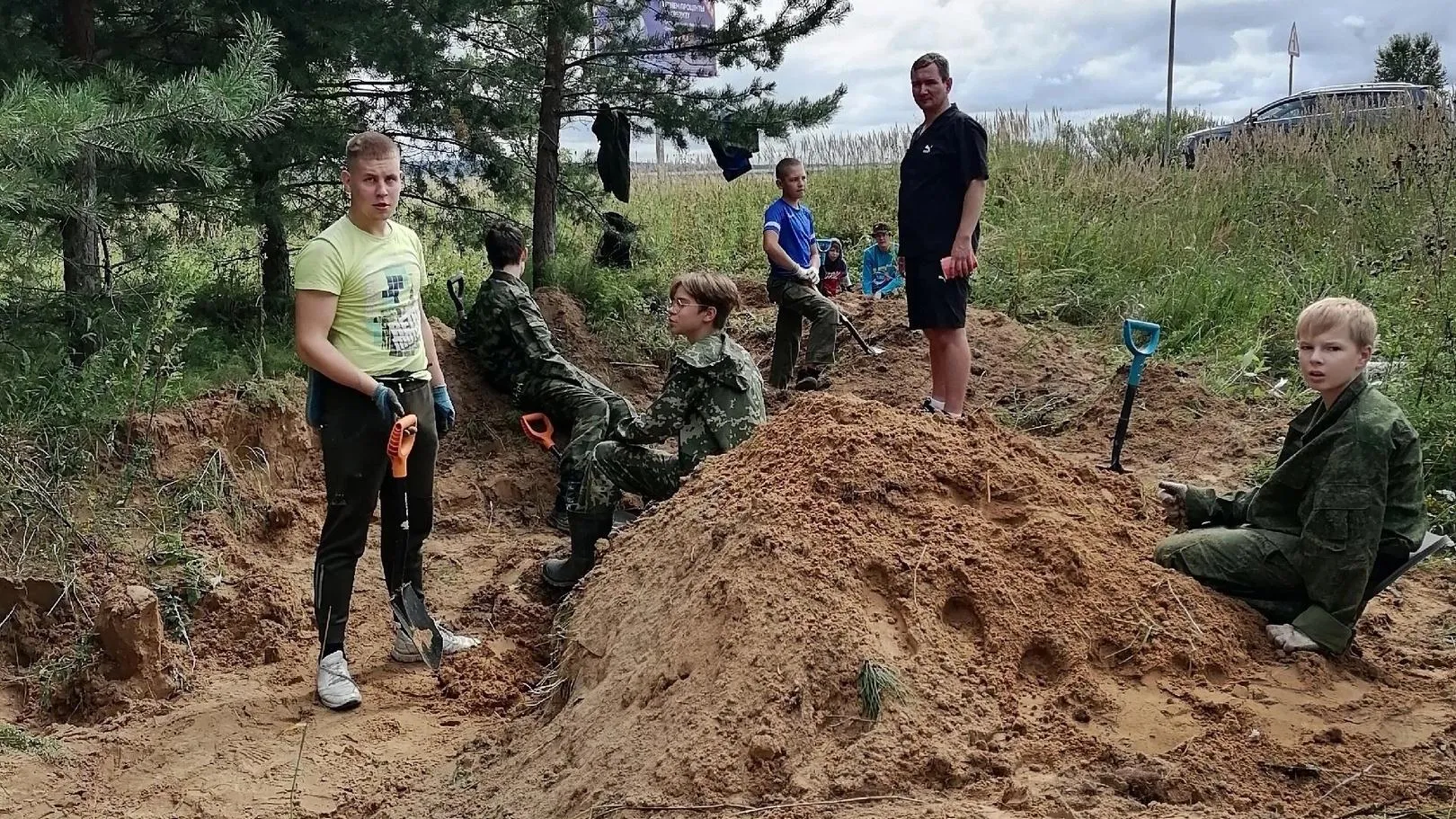 В Клину проходит межрегиональная Вахта Памяти