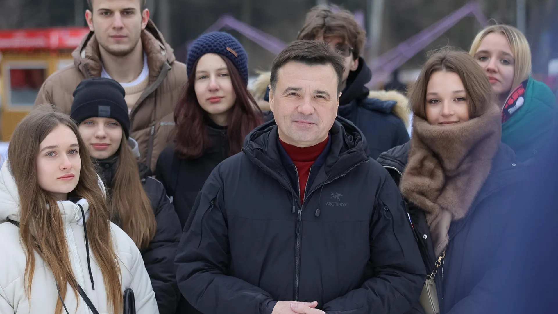 Андрей Воробьев поздравил учащихся МГИМО-МЕД с Днем студента