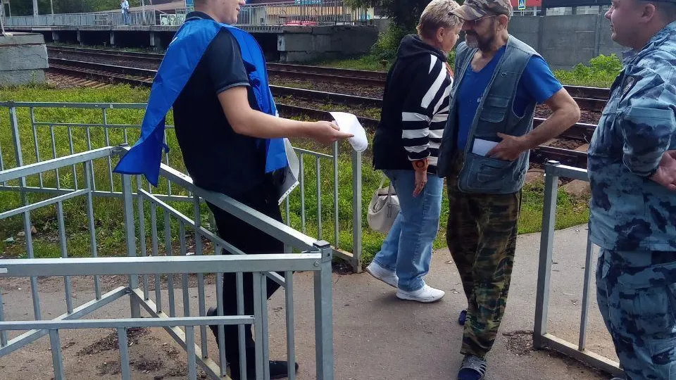 В Щелкове провели дежурство по безопасности на железной дороге