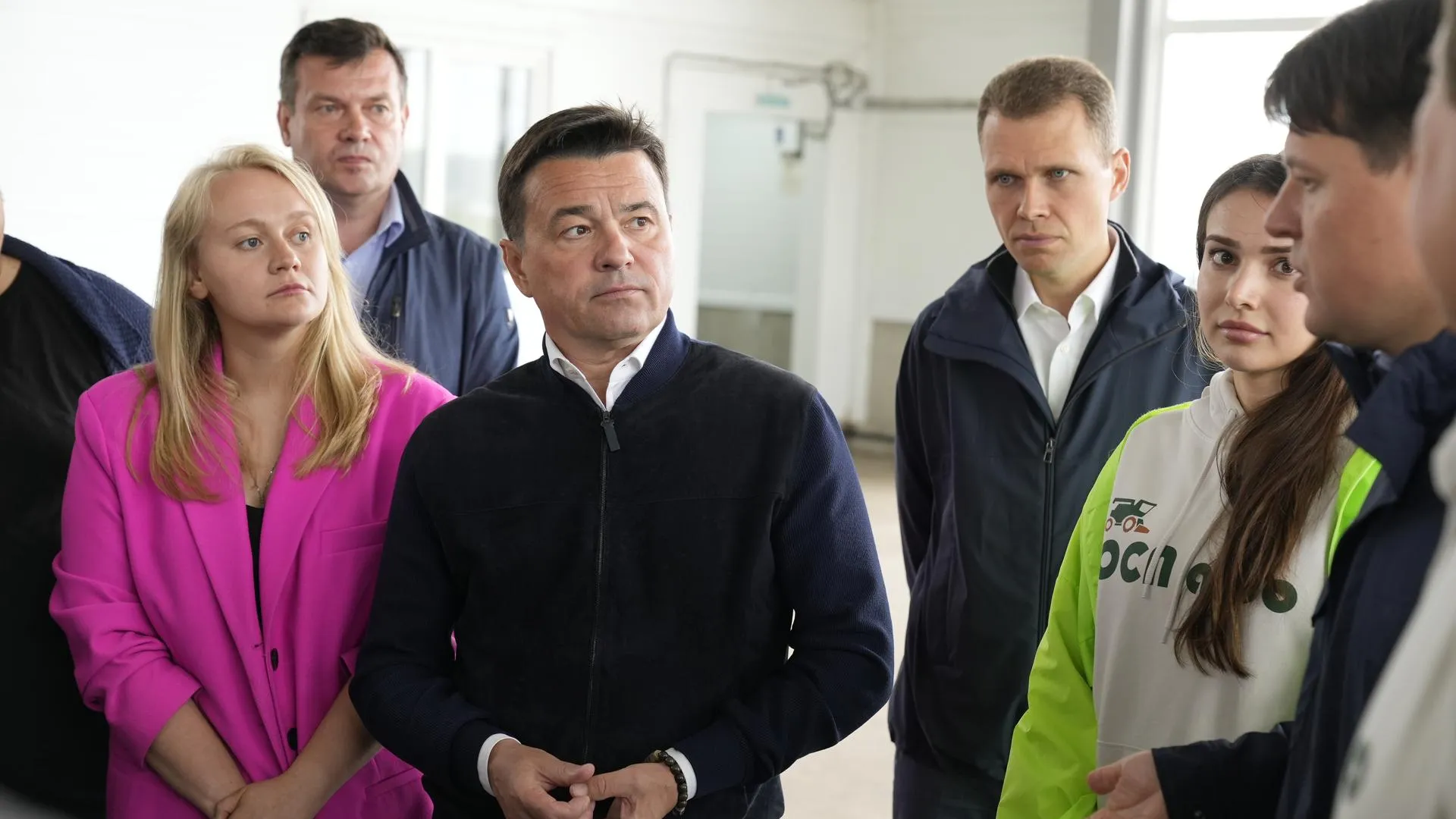 Андрей Воробьев открыл комбикормовый завод агрохолдинга «ОСП Агро» в Озерах