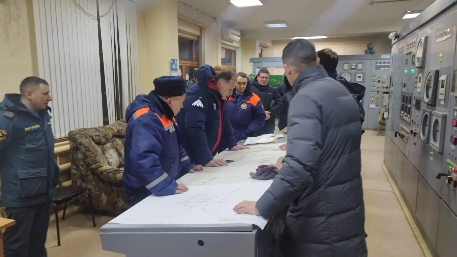 Продолжаются работы по восстановлению теплоснабжения в Подольске