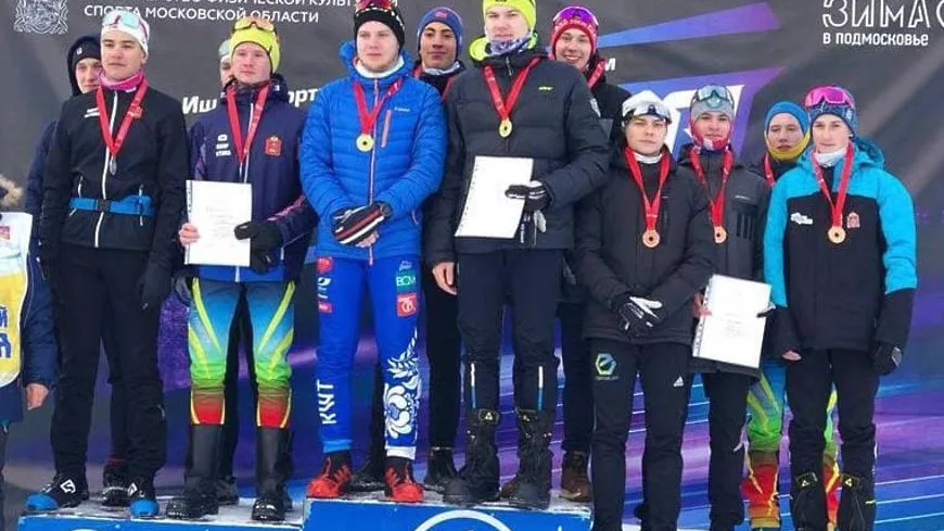 Спортсмены Подольска победили на областных соревнованиях по лыжным гонкам в эстафете