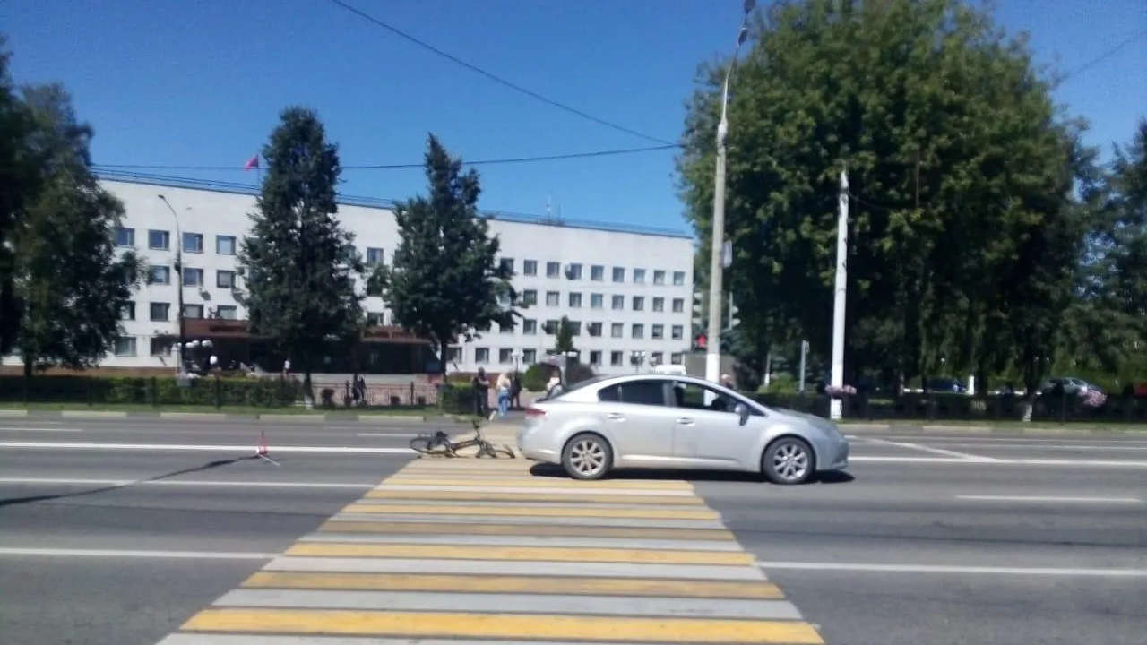 Женщина за рулем иномарки сбила велосипедистку на пешеходном переходе в Подольске