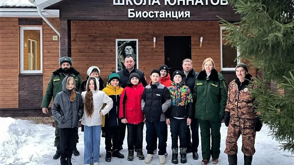 Подмосковные школьники посетили экопарк «Начинание»