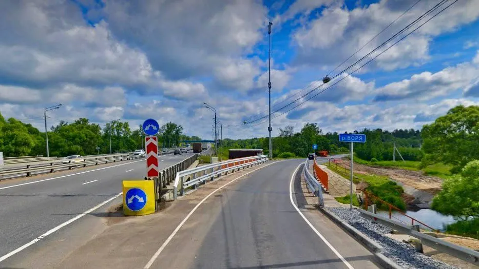В Сергиевом Посаде отремонтировали мост через реку Ворю