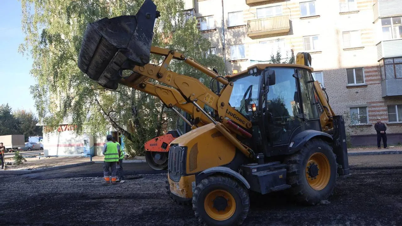 Ремонт дороги на улице Фирсова завершится в Серпухове до конца сентября