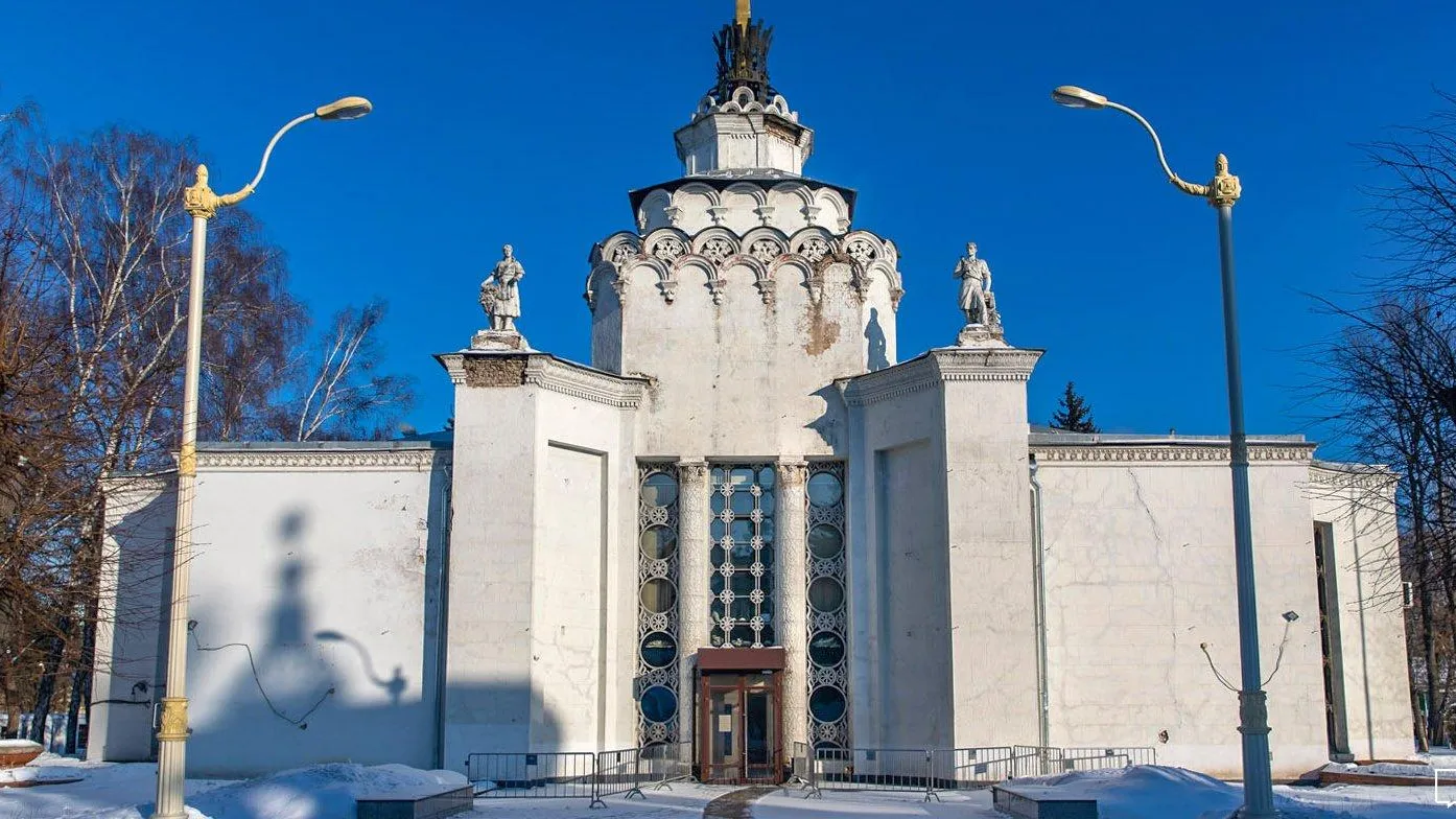 Павильон «Центросоюз» на ВДНХ в Москве отреставрируют