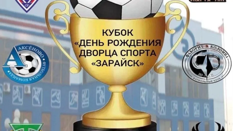 В Зарайске состоится турнир по мини-футболу