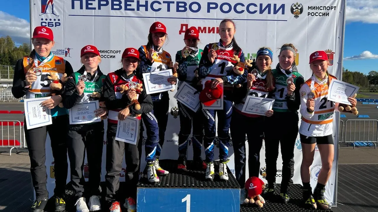 Подмосковные биатлонистки заняли 2 место на первенстве РФ в Ярославской области