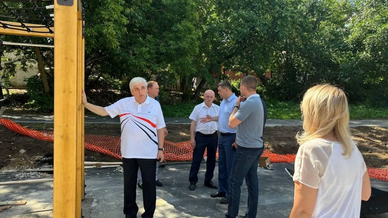 В Богородском округе продолжается мониторинг благоустройства дворов