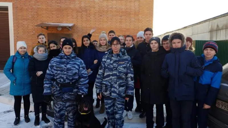 Школьникам Балашихи рассказали об особенностях работы в полиции