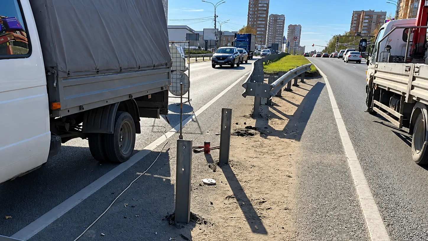 В Щелкове с 29 октября частично ограничат движение по мосту через Клязьму