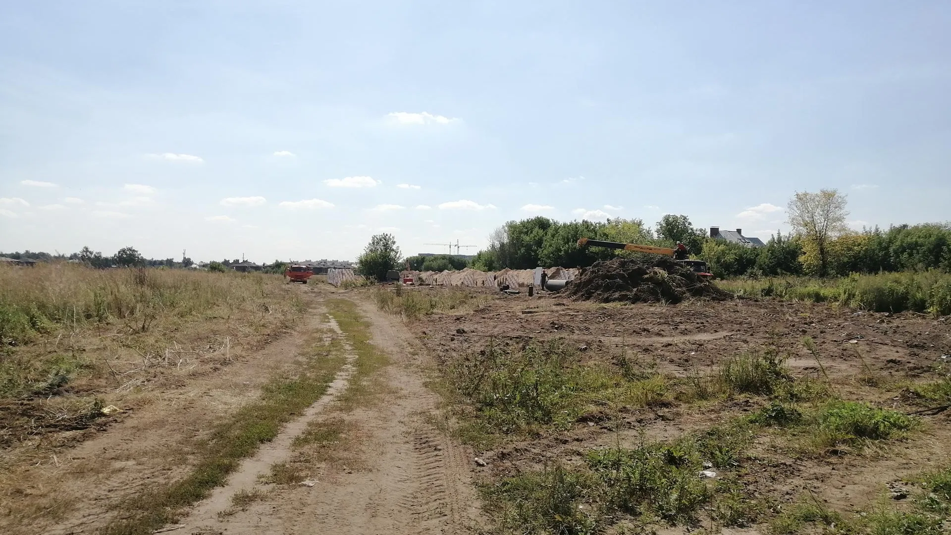 Первый этап строительства водовода начался в Люберцах