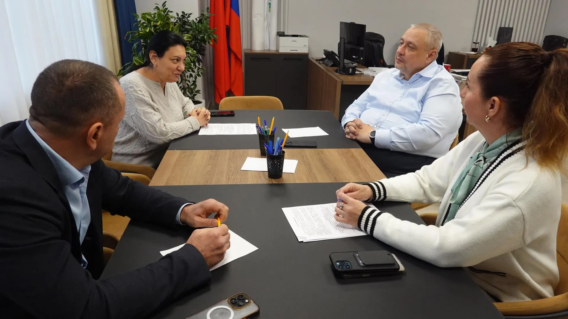 Глава Рузы встретился с и. о. уполномоченного по правам предпринимателей в Подмосковье