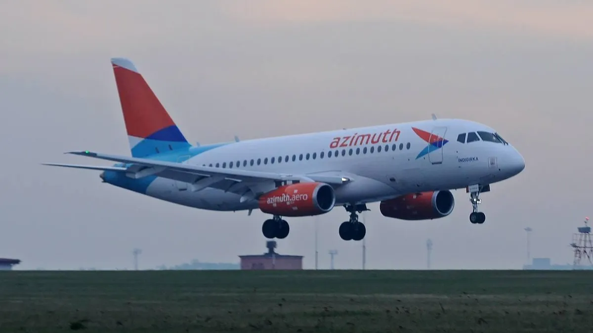 Сгоревший Sukhoi Superjet 100 в Анталье попал на видео