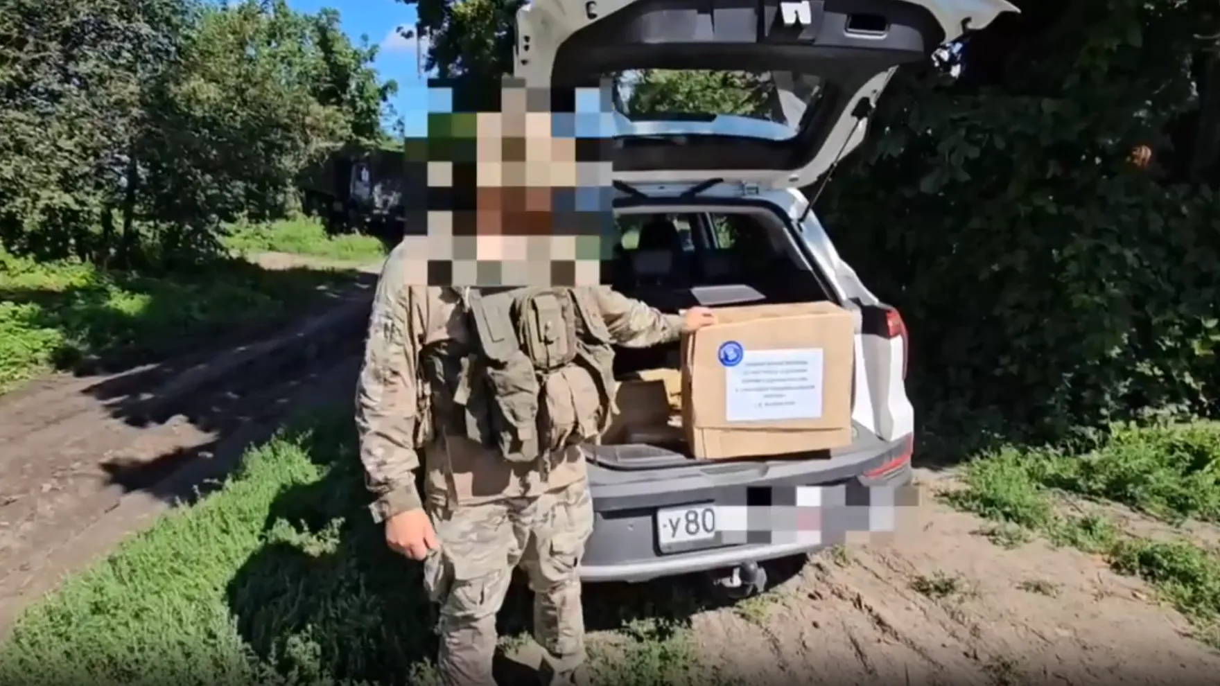 Депутат и волонтеры доставили гуманитарную помощь жителям Курской области