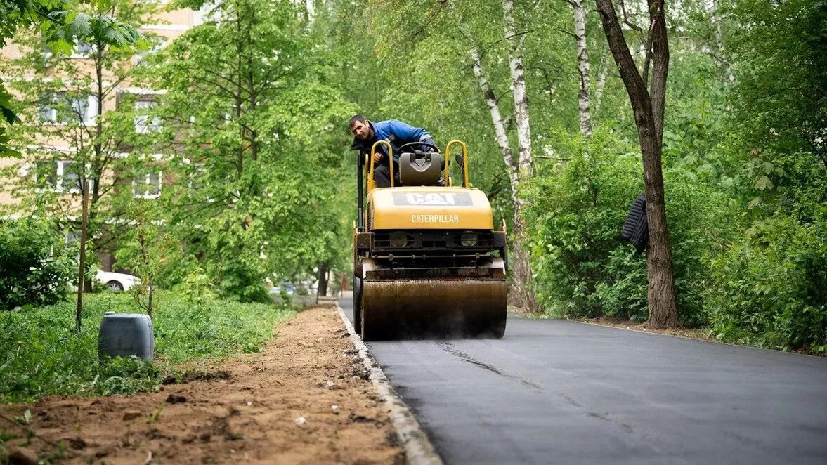 В Люберцах продолжается благоустройство дворов
