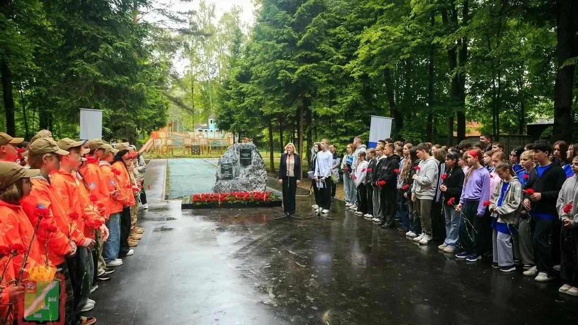 В Наро-Фоминском округе открыли памятник пионерам войны