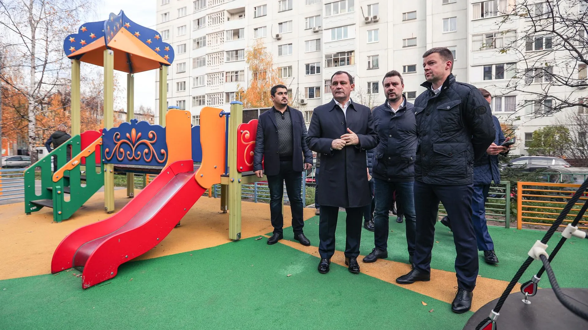 Работы по благоустройству дворов в Балашихе завершат к ноябрю