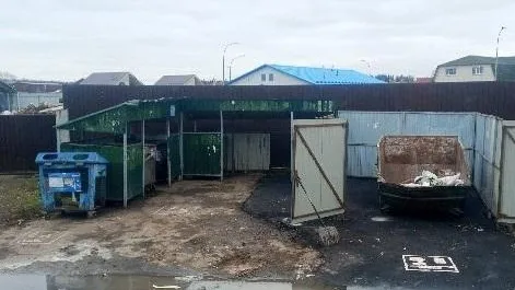 Контейнерная площадка в деревне округа Солнечногорск приведена в порядок