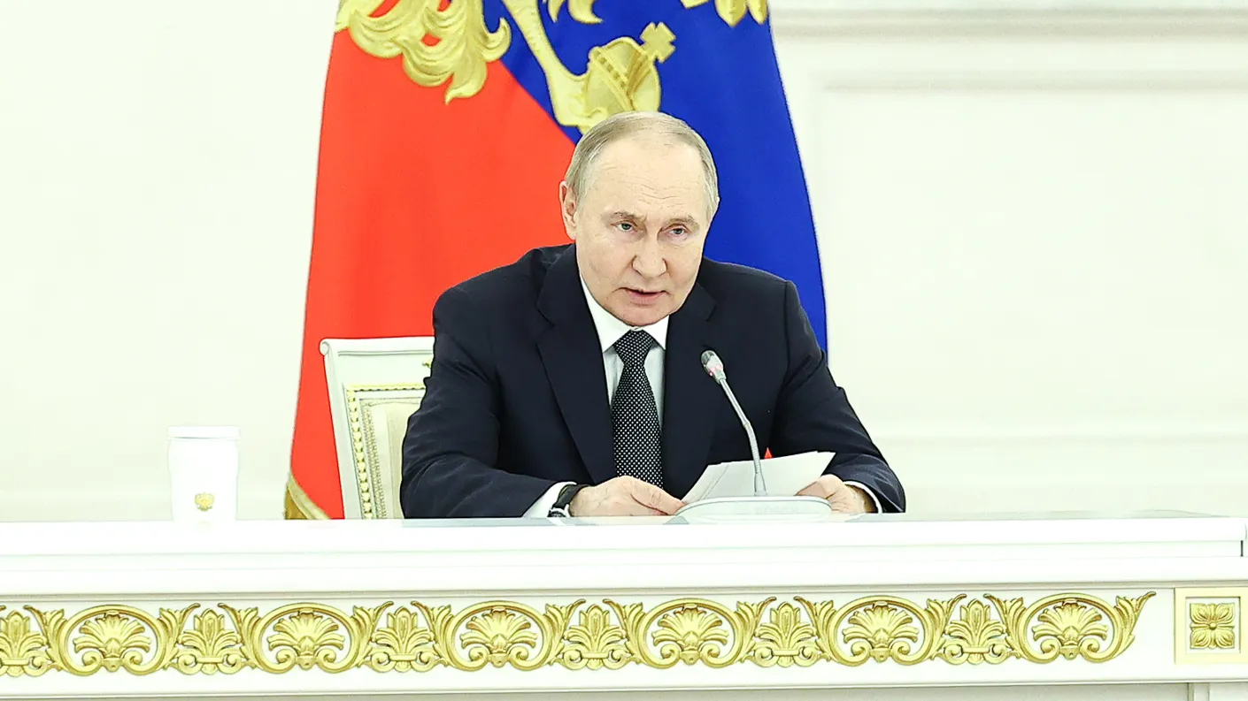 Путин выступил перед участниками программы «Время героев» в Подмосковье