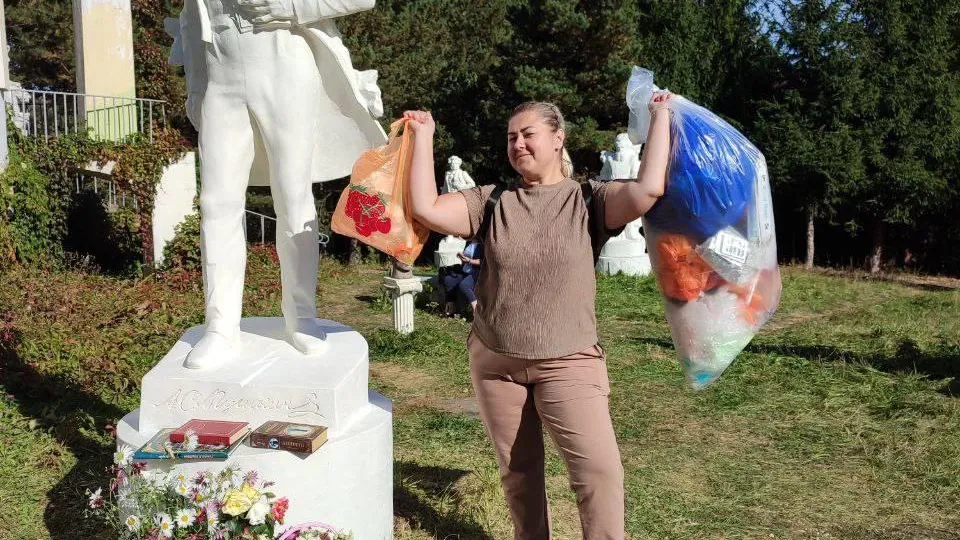 Экофестиваль по раздельному сбору мусора прошел в парке скульптур в Истре
