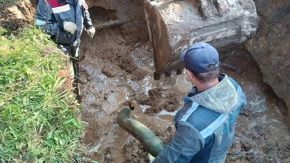 Специалисты устранили аварию на водопроводных сетях в Балашихе