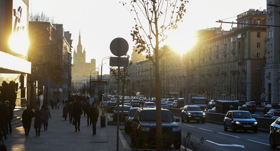 В Москве перекрыли движение на Тверской улице, Ленинградском и Волоколамском шоссе