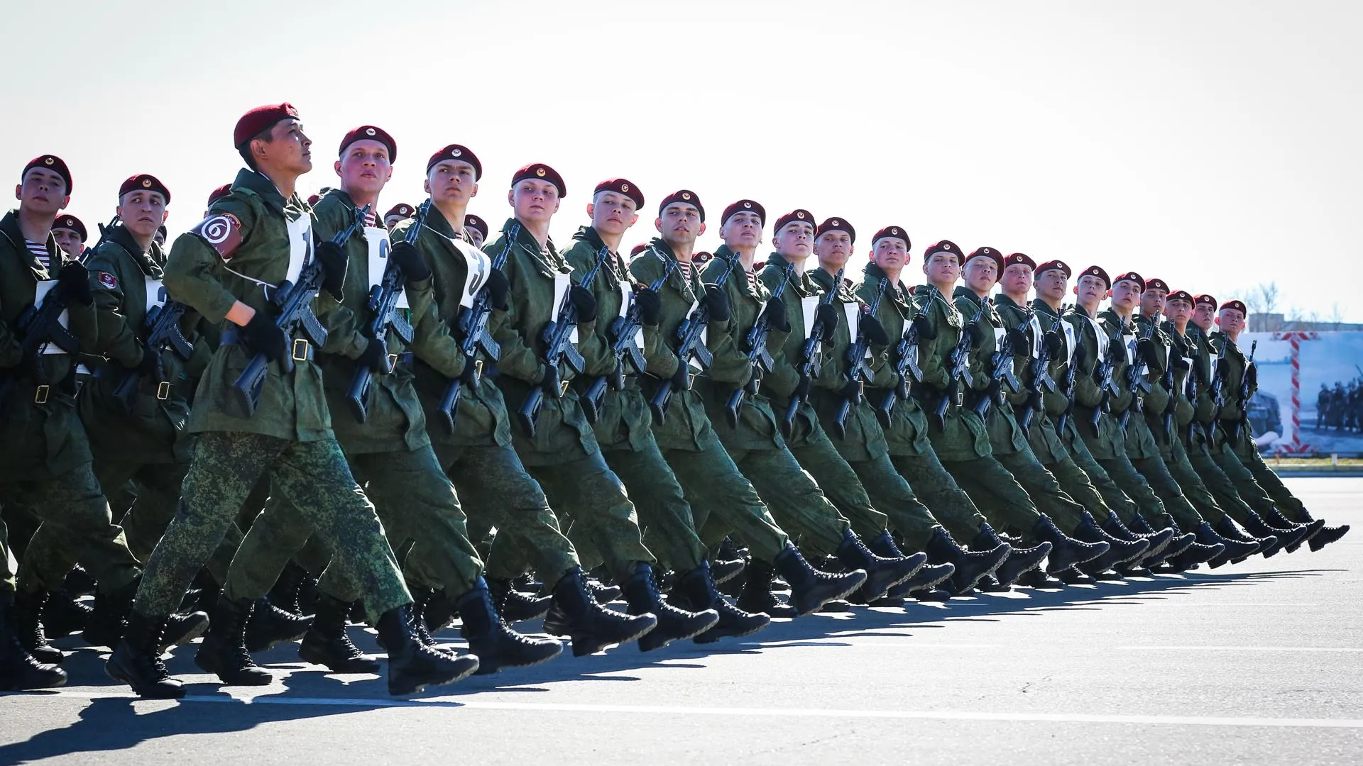 Военнослужащие дивизии имени Дзержинского в Балашихе подготовились к параду Победы