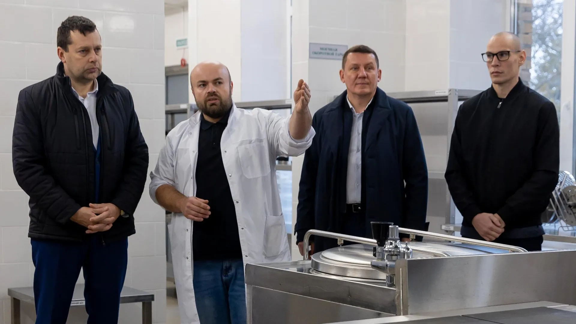 В больнице Орехово-Зуева открыли новый пищеблок на 600 пациентов в день