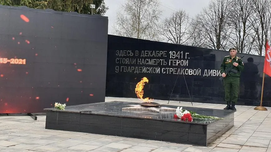 Митинг в честь Дня Победы прошел на рубеже обороны Москвы в Красногорске