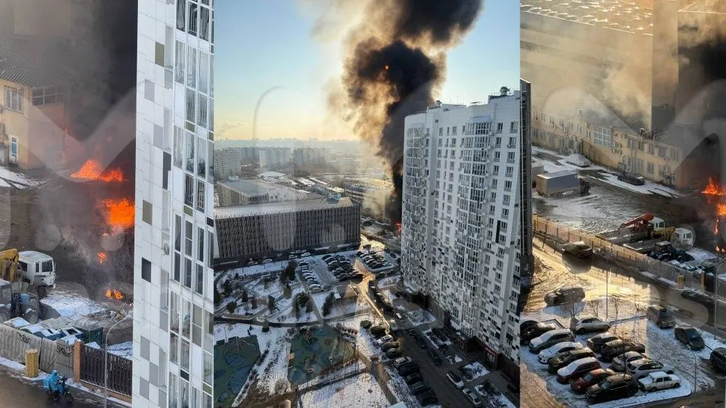 Взрыв произошел рядом с ЖК «Ривер Парк» на Коломенской улице в Москве