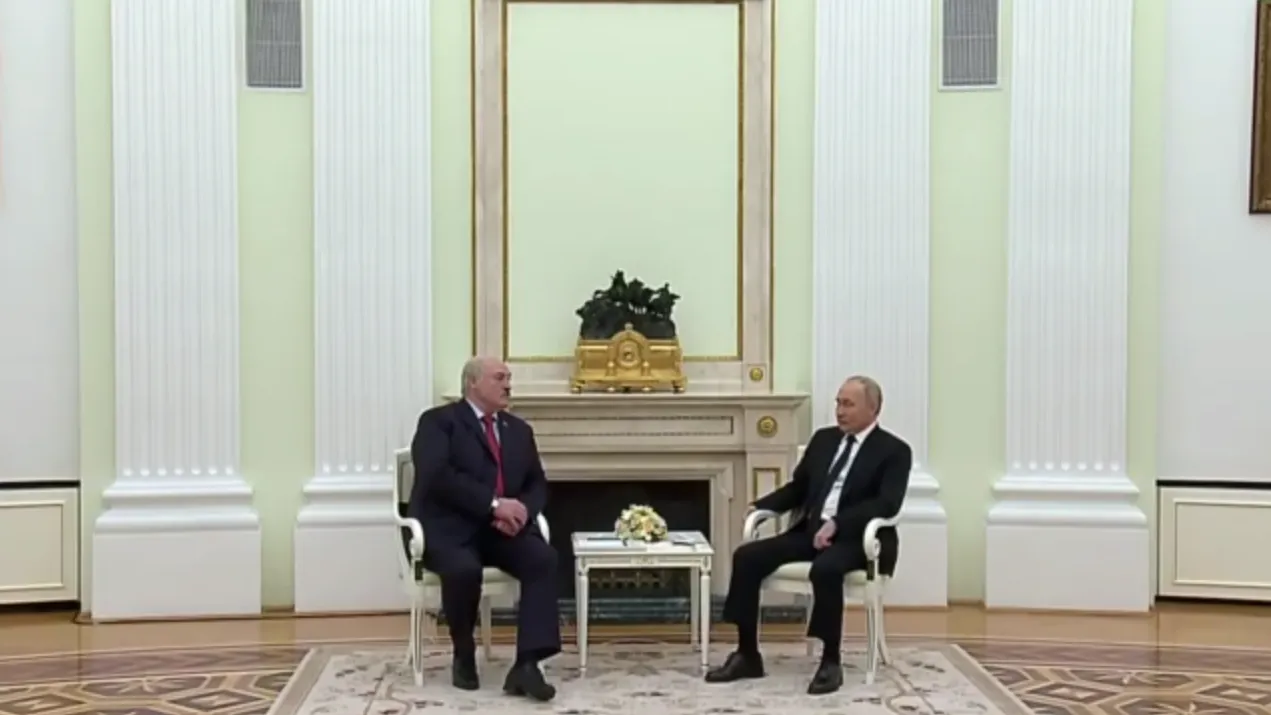 Владимир Путин в ходе встречи с Лукашенко затронул вопросы безопасности