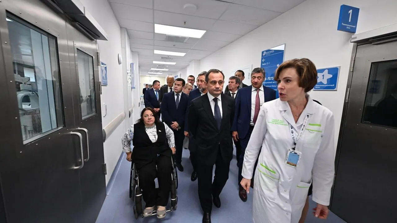 Депутаты Мособлдумы посетили детский клинический центр им Рошаля в Красногорске