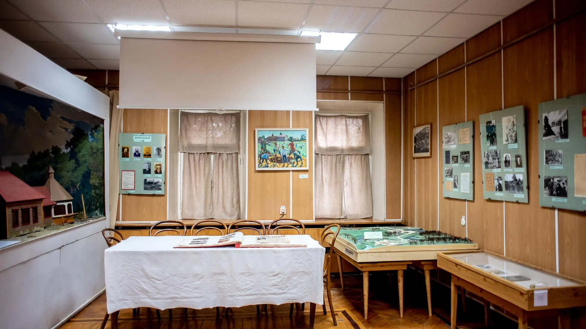 В Егорьевском краеведческом музее в рамках капремонта монтируется новая экспозиция