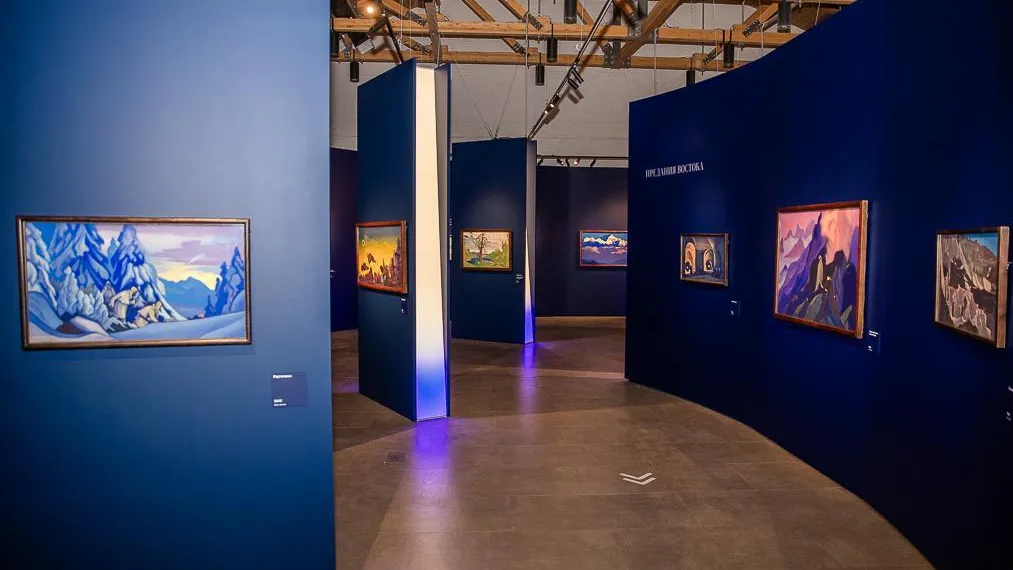 Выставка работ Николая Рериха открылась в Звенигородском манеже Подмосковья
