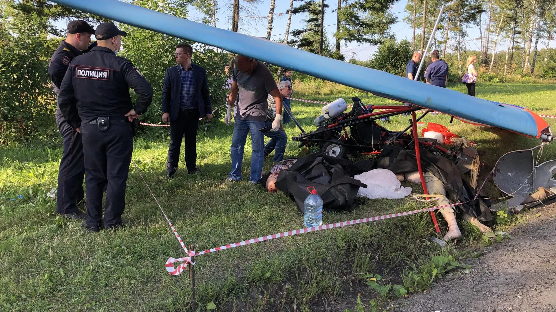 Уголовное дело возбуждено по факту крушения мотодельтаплана в Подмосковье