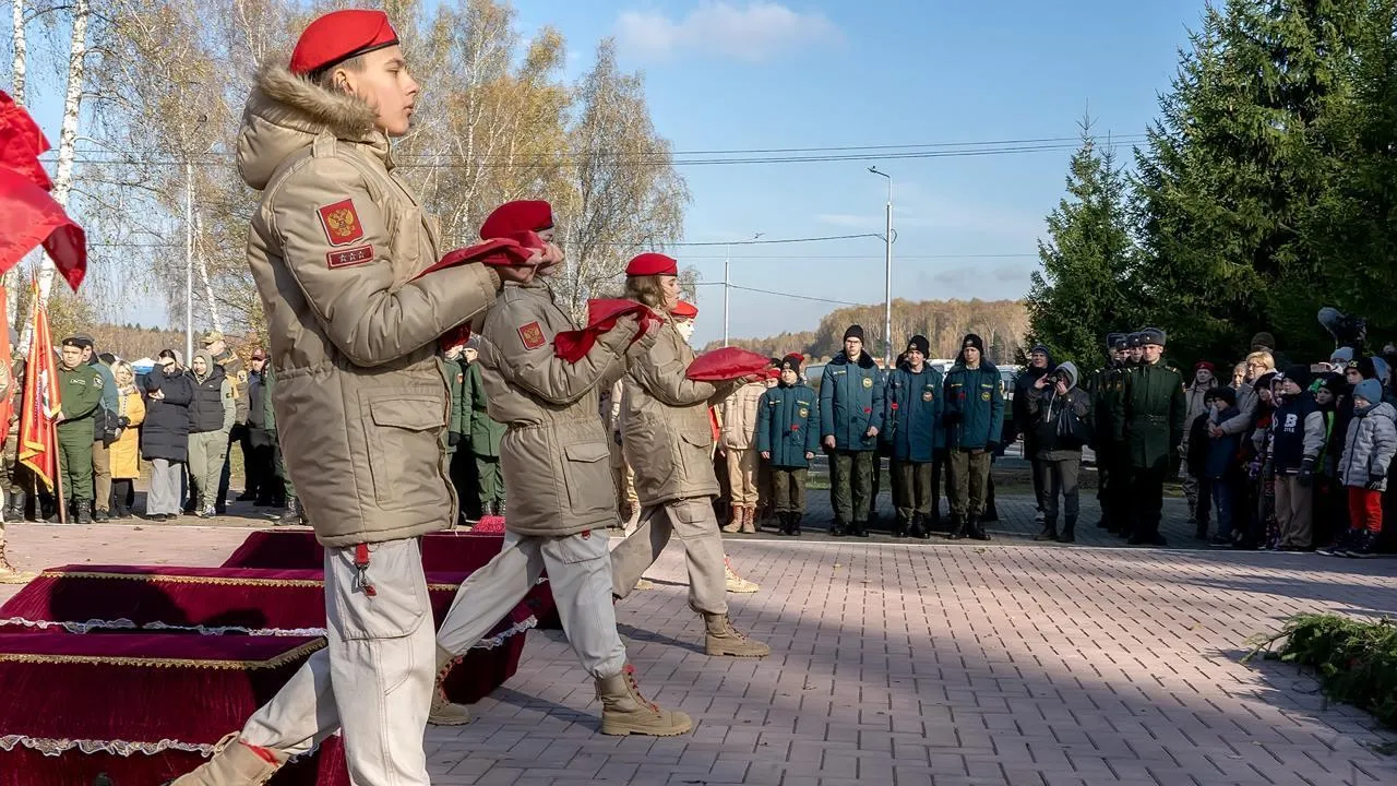 Делегация Подольска приняла участие в торжественном закрытии «Вахты памяти-2024»