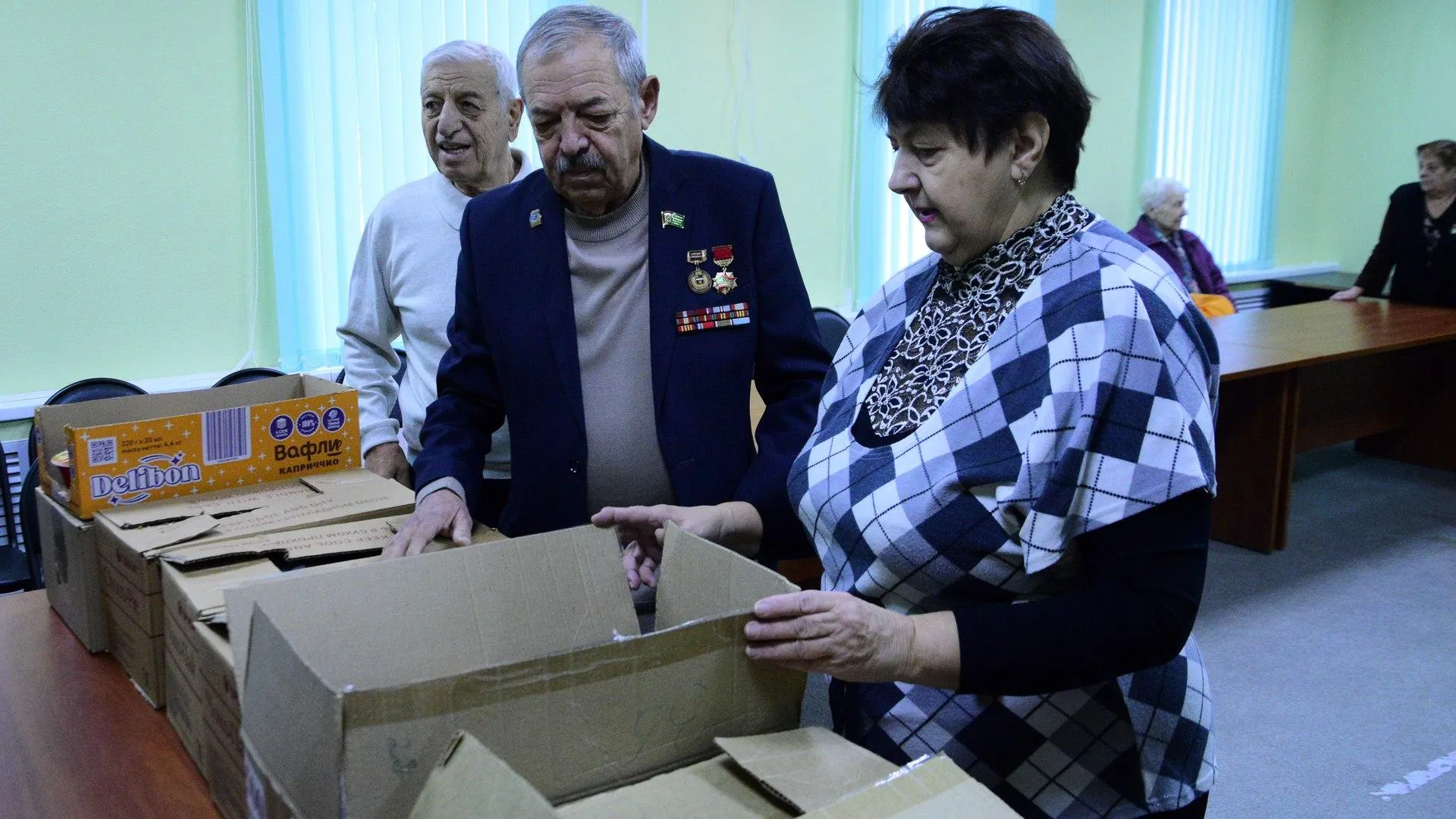 Пенсионеры Наро‑Фоминского округа приняли участие в сборе помощи для мобилизованных