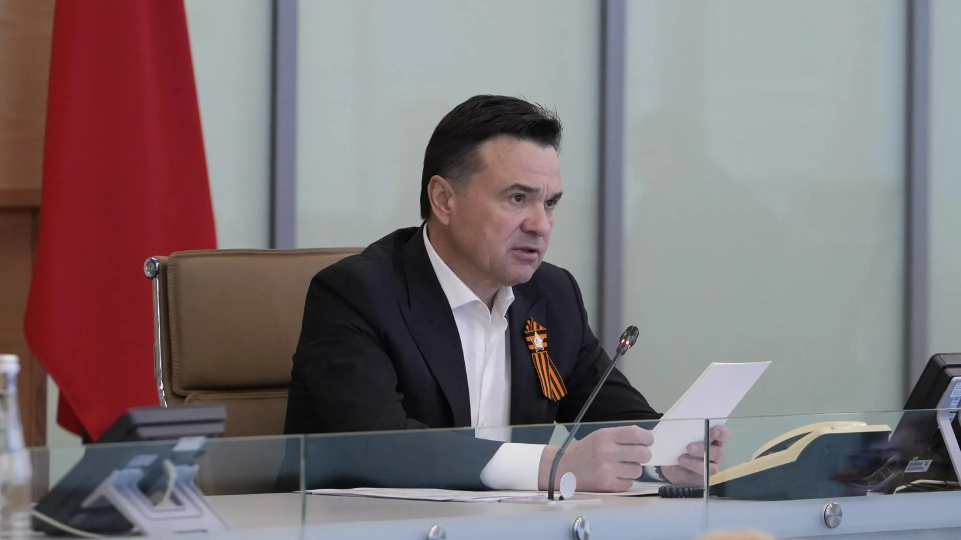 Андрей Воробьев: необходимо обеспечить безопасность на мероприятиях к 9 Мая