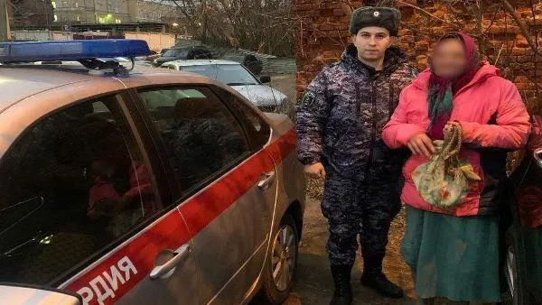 В Серпухове сотрудники Росгвардии отыскали потерявшуюся пожилую женщину