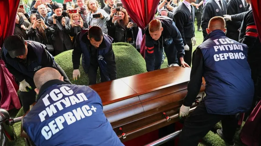 Вячеслава Зайцева похоронили на кладбище в Щелкове