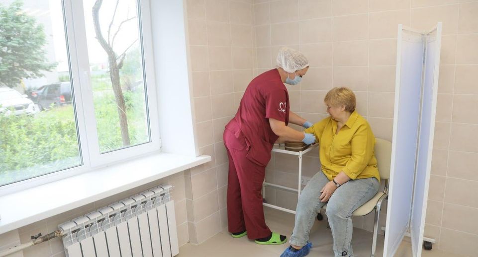 В поселке Лесхоз Сергиево-Посадского округа после капремонта открылась амбулатория