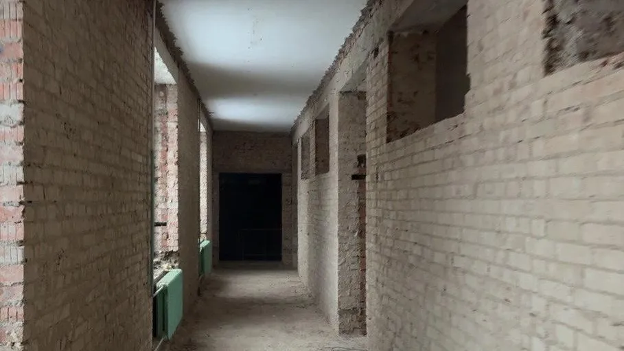 В Клину продолжается капремонт корпуса лицея № 10 им Менделеева