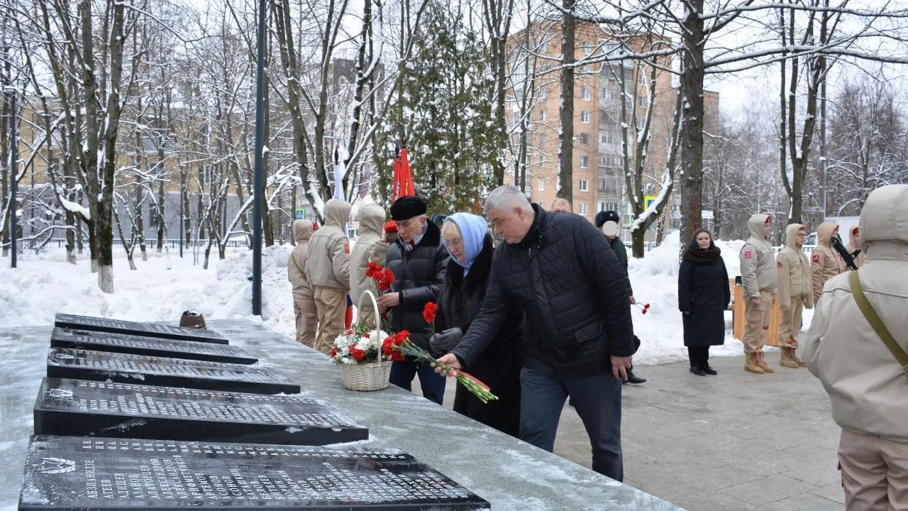 Торжественный митинг в честь 80‑й годовщины снятия блокады Ленинграда прошел в Балашихе